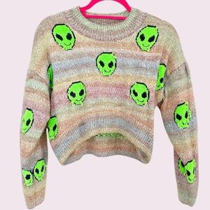 UO chunky alien sweater